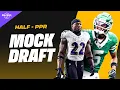 Fantasy Football MOCK DRAFT 12-Team Half-PPR Expert Picks Strategy 2026