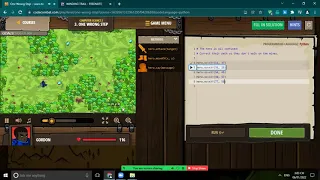 CodeCombat One Wrong Step - Python Coding for Kids Step-by-Step Tutorial