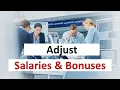 Headcount Workforce Optimization - Adjust salaries bonuses