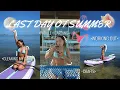 LAST DAY OF SUMMER CRAFTS PADDLE BOARDING WORKING OUT EMILY G