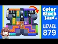 Color Block Jam Level 879 Solution Walkthrough
