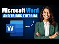 Download Lagu Microsoft Word Tips \u0026 Tricks Tutorial
