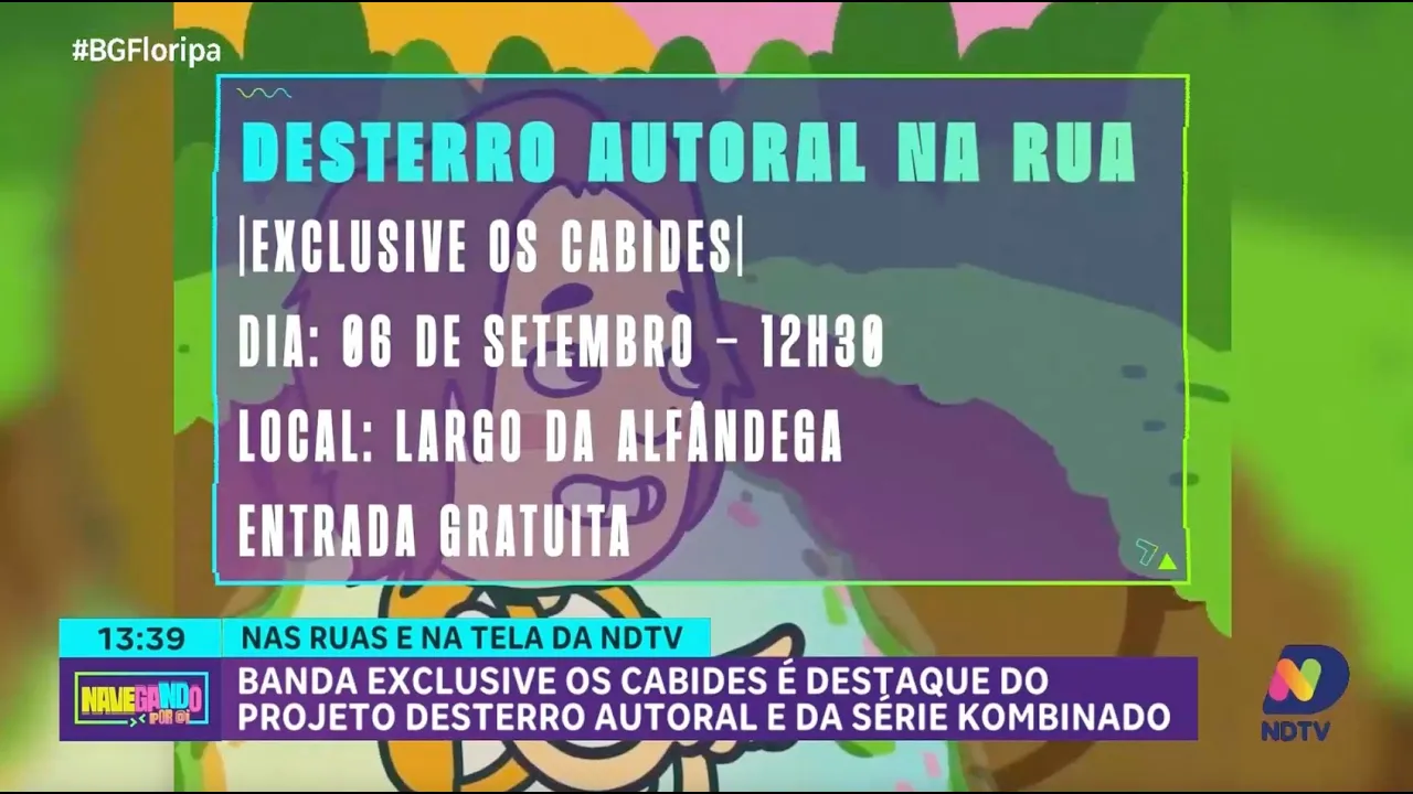 Navegando por Aí: cineasta Yves Goulart, FAM, homenagem ao poeta Zininho e Projeto Desterro Autoral