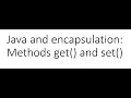 Download Lagu Java - access to variable using methods get и set, private variables