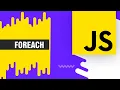 ForEach com Javascript - Metodos de iteracao