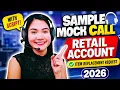 SAMPLE MOCK CALL FOR RETAIL ACCOUNT 2026 ITEM REPLACEMENT REQUEST NAYUMI CEE