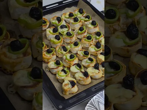 بيتزا رولي بدون عجينة وصفة سهلة و سريعة #اكسبلور #ساندويشات #وصفات #عشاءلذيذ #food #bonnecuisine #