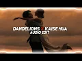 Download Lagu Dandelions X Kaise Hua - [edit audio]