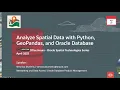 Analyze Spatial Data with Python GeoPandas and Oracle Database