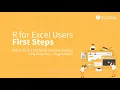 George Mount R for Excel Users - First Steps RStudio Meetup