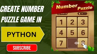 Python Tkinter Tutorial How to Build a Number Puzzle Game