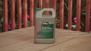 How To Prep New Wood with BEHR Premium No 63 All-In-One Wood Cleaner