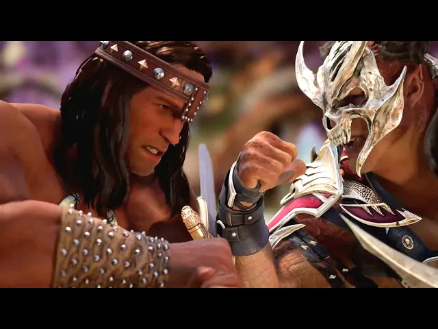 MK1 Conan The Barbarian Gameplay Reveal | Mortal Kombat 1: Khaos Reigns