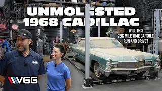 Barn Find ORIGINAL UNMOLESTED Low Mileage Cadillac! Will It RUN AND DRIVE After Many Years?