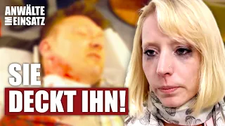 Aus Notwehr gehandelt? Ehefrau deckt ihren gewalttätigen Mann! | Anwälte im Einsatz