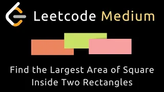 Find the Largest Area of Square Inside Two Rectangles - Leetcode 3047