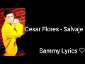 Cesar Flores - Salvaje Letras