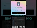 Alarm Clock Using Html Css