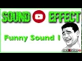 Download Lagu Funny Sound Effect  for video editing | Efek Suara Youtube - Funny sound 1 | Suara Lucu 1