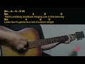 Lauren Alaina - Raining Whiskey Easy Guitar Chord & Lyrics (cover)
