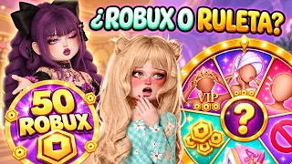 ¡Puse a PRUEBA la CODICIA de mis SUBS con una RULETA! 😈🎁 | Dress to Impress