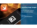 iOS Swift Tutorial Zoom and pan large images - UIScrollView
