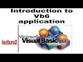 Introduction to Visual Basic 6 0 How to use VB6 lecture 2 by ahmad raza how to do this