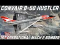 Lagu B-58 Hustler | The First Operational Mach 2 Bomber Made By Convair | Upscaled Footage