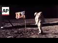 WATCH: Footage from the 1969 Apollo 11 moon landing