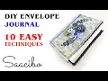 Recycle Used Window Envelopes To Create A Pocket Junk Journal