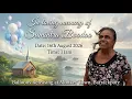 Sumintra Boodoo body departure from Boysie Boodoo Funeral Home and Crematorium
