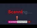 CSS Scanning animation effects - HTML CSS tutorial