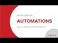 Redtail Essentials Automations