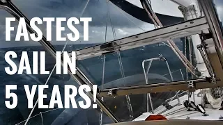 Testing our sailboat in gale force winds! Ep 133
