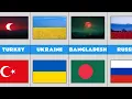 Lagu Countries Flags In Nature