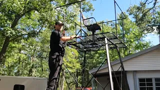 Unboxing assembly and first thoughts on muddy quad deer hunting stand