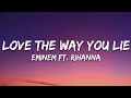 Download Lagu Eminem - Love The Way You Lie (Lyrics) ft. Rihanna