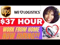 Earn 1480 A WEEK UPS WFH Jobs