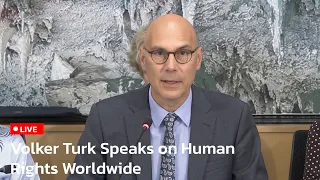 LIVE: U.N. Rights Chief Volker Turk Addresses Country Situations | AC113