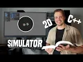 I made a Robot 2D Simulator with C Embedded System Project Series