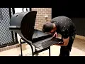 Install the charcoal BBQ