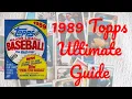 1989 Topps Baseball Cards - The Ultimate Guide