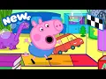 Download Lagu Peppa Pig Tales 🚗 George Builds a MEGA Race Track! 🏁 BRAND NEW Peppa Pig Episodes