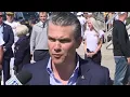 What a testament Hegseth meets sailors families as USS Gerald R Ford CSG returns to Norfolk
