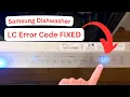Download Lagu How to Fix Samsung Dishwasher LC or LE Error Code | DIY Repair for Leak Detection Error Message |