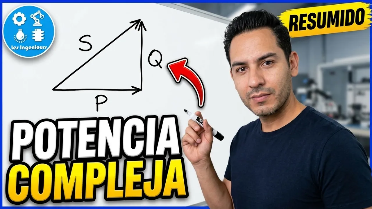 ✅POTENCIA COMPLEJA (APRÉNDELO Si o Si 💯| ANÁLISIS DE CIRCUITOS en INGENIERÍA