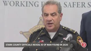 Stark County Sheriff George Maier announces identity of John Doe found dead in 2020