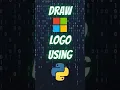 Draw Microsoft Logo using Python Turtle