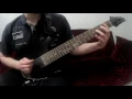Job For a Cowboy - Buried Monuments [guitar cover]