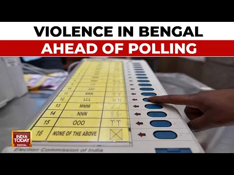 Download MP3 Poll Violence: Clashes, Vandalism In Parts Of Bengal, CPM Claims TMC Intimidating Booth Agents